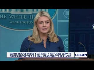 Karoline Leavitt asked by reporter on Trump post about eliminating a civilization: “It was a…