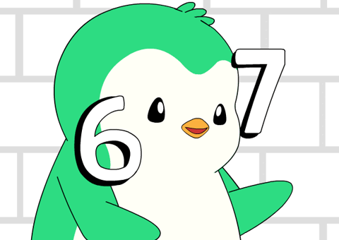 6 7 Penguin GIF by Abster