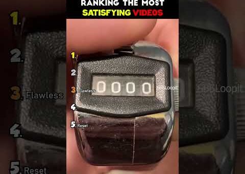Ranking The Most Satisfying Videos Ever 😮