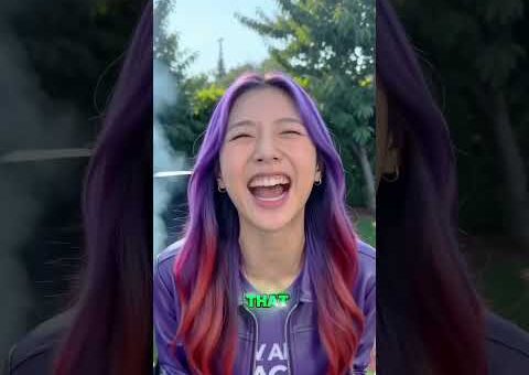She laughed at his fail… then got INSTANT KARMA! 😂💦 #kpop #funny #kpopfunny #shorts