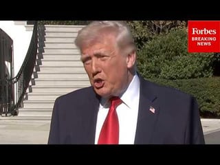 President Trump asked by reporter on Iran negotiations says “We’re negotiating whether we make a…