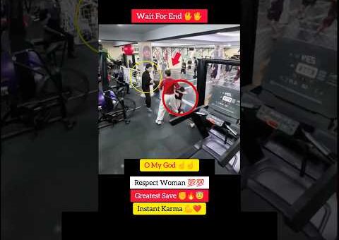 Respect Women 💯💯🤯 Greatest Save ✊😇 Instant Karma 💪❤️ #shorts #viral #viralvideo #video #viralshorts