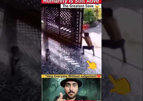 Mashallah 🥰 Greatest Save | Brave Man Instant Karma Save Kid Life #shorts #viralvideo #humanity