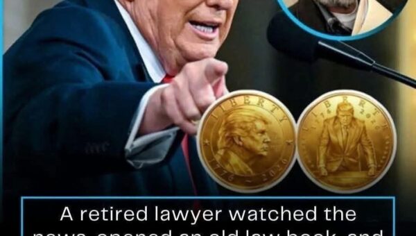 A retired lawyer in the U.S. was watching the news when he saw the story…