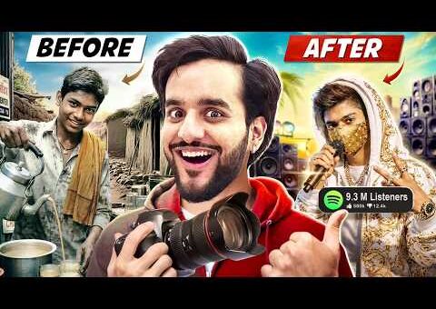 I Turned a Slum Boy into a Viral Rapper of India😍