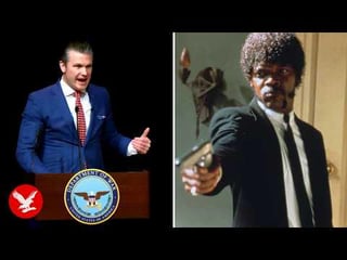 Hegseth delivers Ezekiel 25:17 in a Pentagon worship service – except it’s the Pulp Fiction…