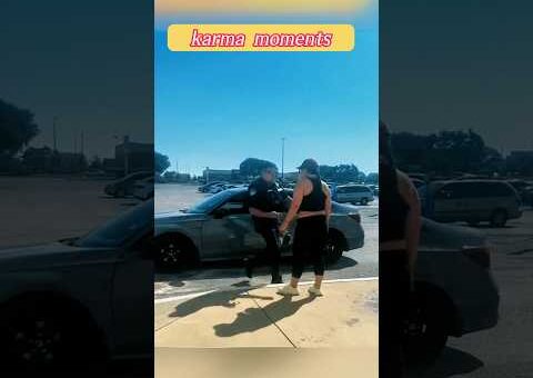 Instant karma on cop #police #cops #coplife #policeofficer #instant #karma #karma #karmamoments