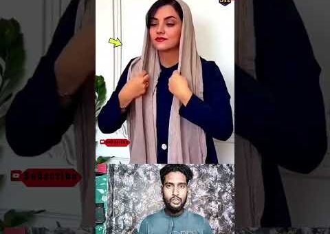 মাথায় ওড়না বাঁধার অসাধারণ ভাইরাল টেকনিক! 😮🧣✨ #youtubeshorts #viralvideo #trendingnow #samtheloser