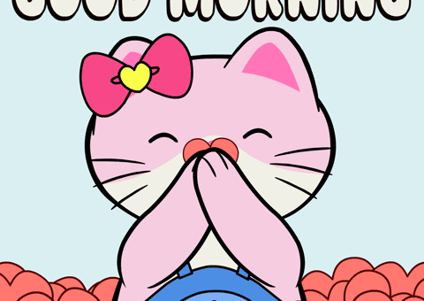 Good Morning Love GIF by Silly Kitties