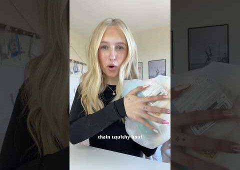 Which one was your fav?? #squishy #asmr #haul #needohs #sheinhaul #unboxing #satisfying #squishyasmr