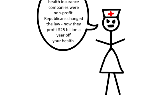 Healthcare shouldn’t be a for-profit industry