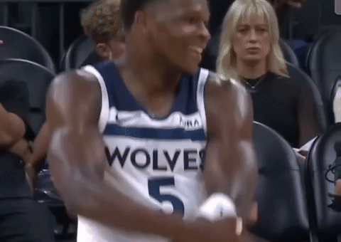 Anthony Edwards Nba GIF by EsZ Giphy World