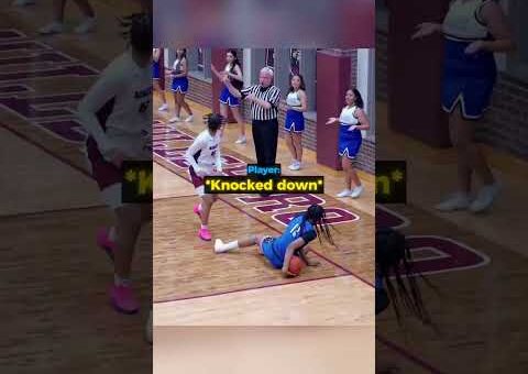 She got instant KARMA in the next play 😭
