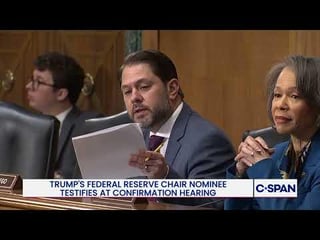 Ruben Gallego asks Fed nominee Kevin Warsh on “President Trump never demanded you to cut…
