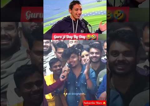 𝐆𝐮𝐫𝐮’ 𝐉𝐢 𝐃𝐚𝐲 𝐁𝐲 𝐃𝐚𝐲🤣😃 #viral #funny #aniruddhacharyaji #shorts
