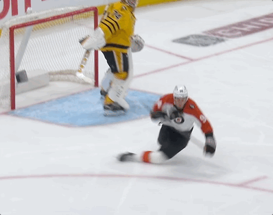 Tripping Philadelphia Flyers