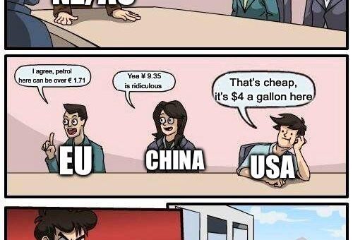 How I feel when I see Americans complaining about gas prices