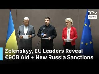 EU Announces €90B for Ukraine Against Russian War as Zelenskyy Calls It a “Great Day”