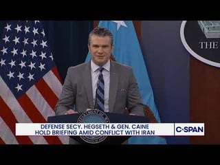 Pete Hegseth says U.S. naval blockade on Iran was “going global” and would last “as…