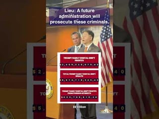 Trump & his family have made over $9 billion during his presidency. The corruption is out of control