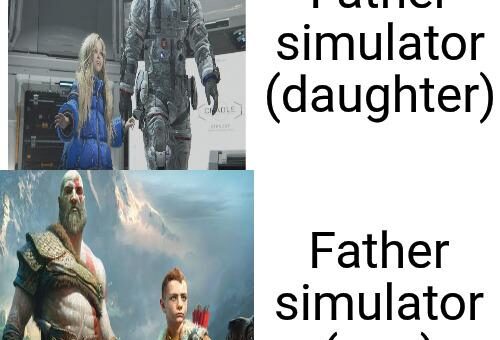 Two games to teach you how to be a dad
