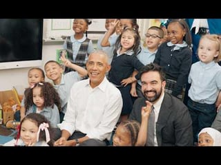 President Obama and the Mayor visit a childcare center | NYC Mayor Zohran Mamdani’s Office
