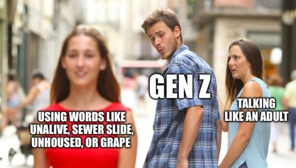 I feel embarrassed for people when I hear them say these words