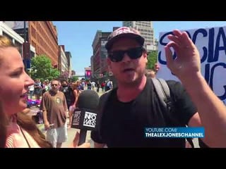 Tim Heidecker Crashes Infowars Broadcast doing an impression of Alex Jones