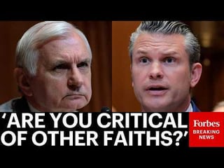 SHOCK MOMENT: Reed Tells Hegseth To His Face That It Doesn’t Seem Like He Tolerates All Religions