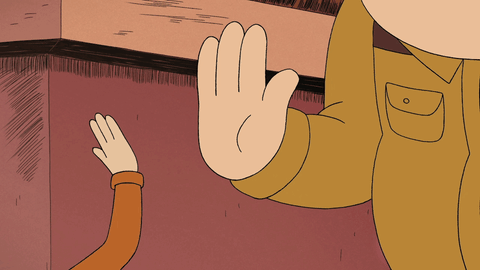High Five Costume Quest GIF by Cartoon Hangover