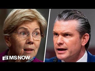 Senator Elizabeth Warren questions Pete Hegseth on bettors making money off Iran: ‘Do you have…