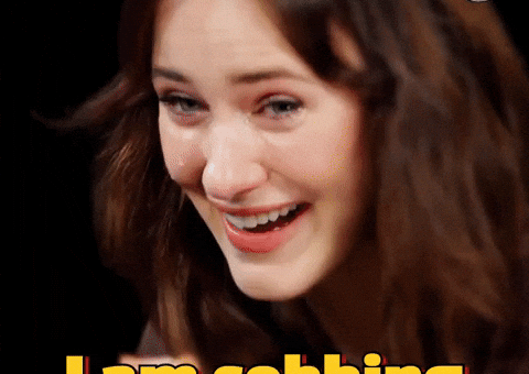Sad Too Much GIF by First We Feast