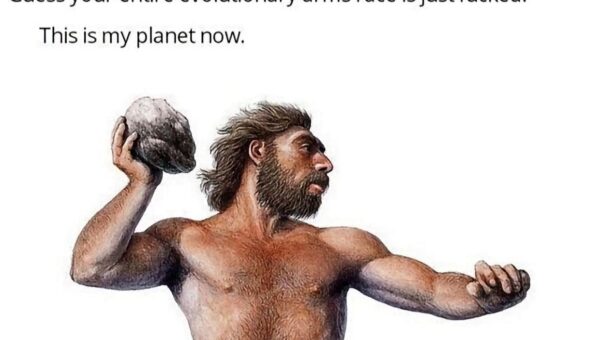 Throwing a rock