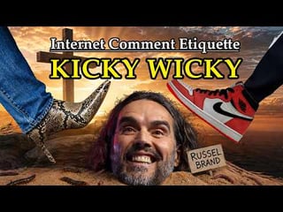 Internet Comment Etiquette: “Kicking Russel Brand While He’s Down”