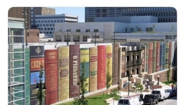Kansas City you guys did that what an awesome looking library