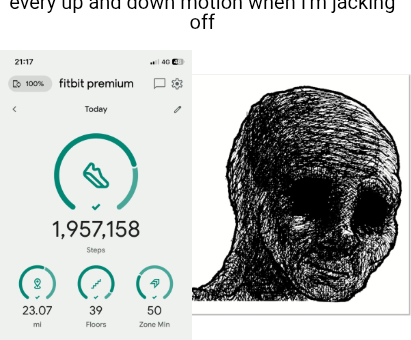 I probably should take off my tracker beforehand