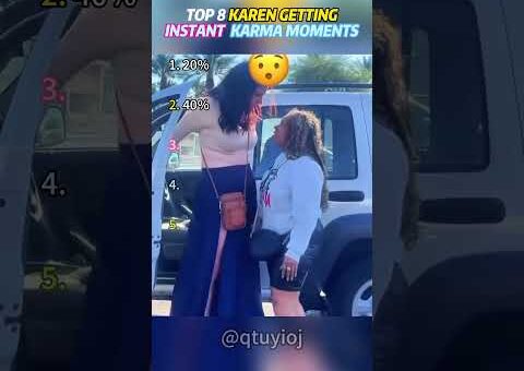 Karens Getting Instant Karma Moments #karen #karma