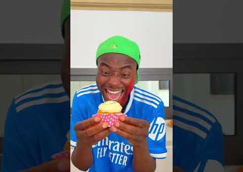 Cupcake thief gets instant karma after fake blaming 😈🧁⚡ #viral