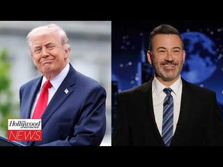 Jimmy Kimmel Says President Pushing ABC to Fire Him Distracts From “Trump-Epstein Files” | THR News