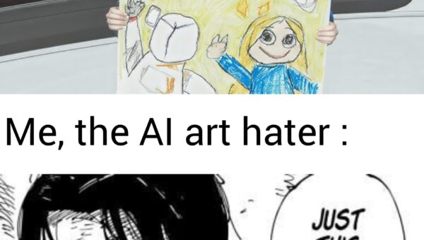 The AI child has gifted me with her drawings