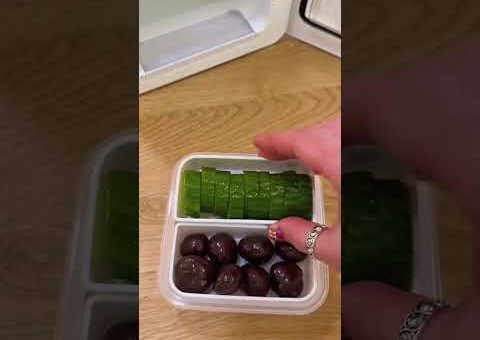 ASMR Mini Fridge Restock 🍫🥛🍏 #asmr #fridge #minifridge #minifridgerestock #fyp
