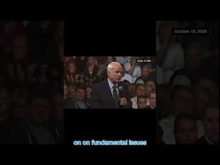 That moment when John McCain defended Obama: A look back at America