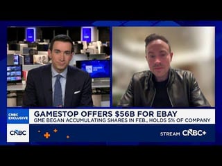 GameStop CEO Ryan Cohen on $56B eBay offer: “There is an opportunity to build a…