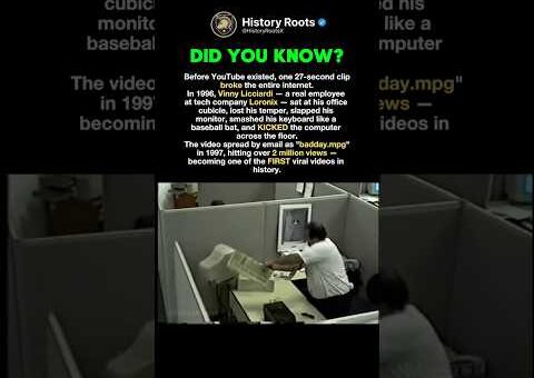 Internet’s First Viral Video #history #facts