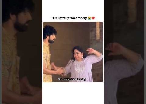 she catches him cheating 💔😭 #shortsfeed #shorts #viralvideo