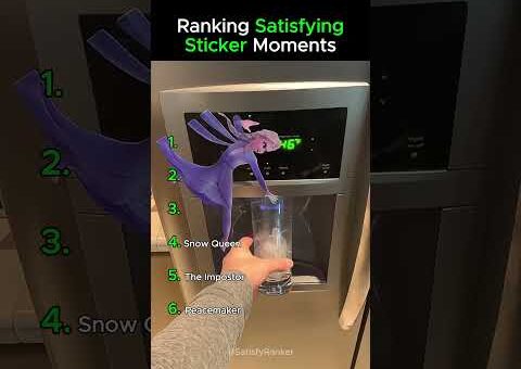 Ranking Satisfying Sticker Moments | Oddly Satisfying Compilation 🔥