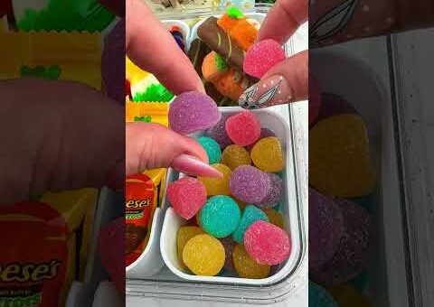 Packing School Lunch with CANDY Food *BENTO Box* Satisfying Video ASMR COMPILATION #15! #asmr
