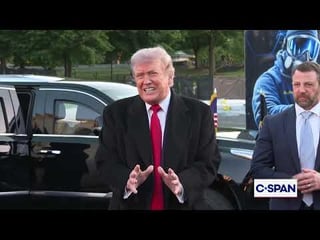 President Trump asked by reporter on Lincoln memorial reflecting pool project as gas prices soar…