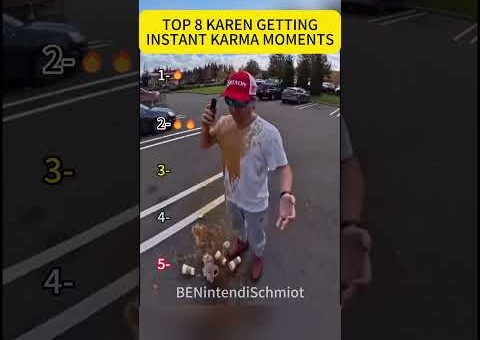 Karens Getting Instant Karma Moments #karen #karma