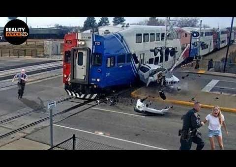 Moments Filmed Seconds Before Disaster | Most Unbelievable Train Moments Caught on Camera